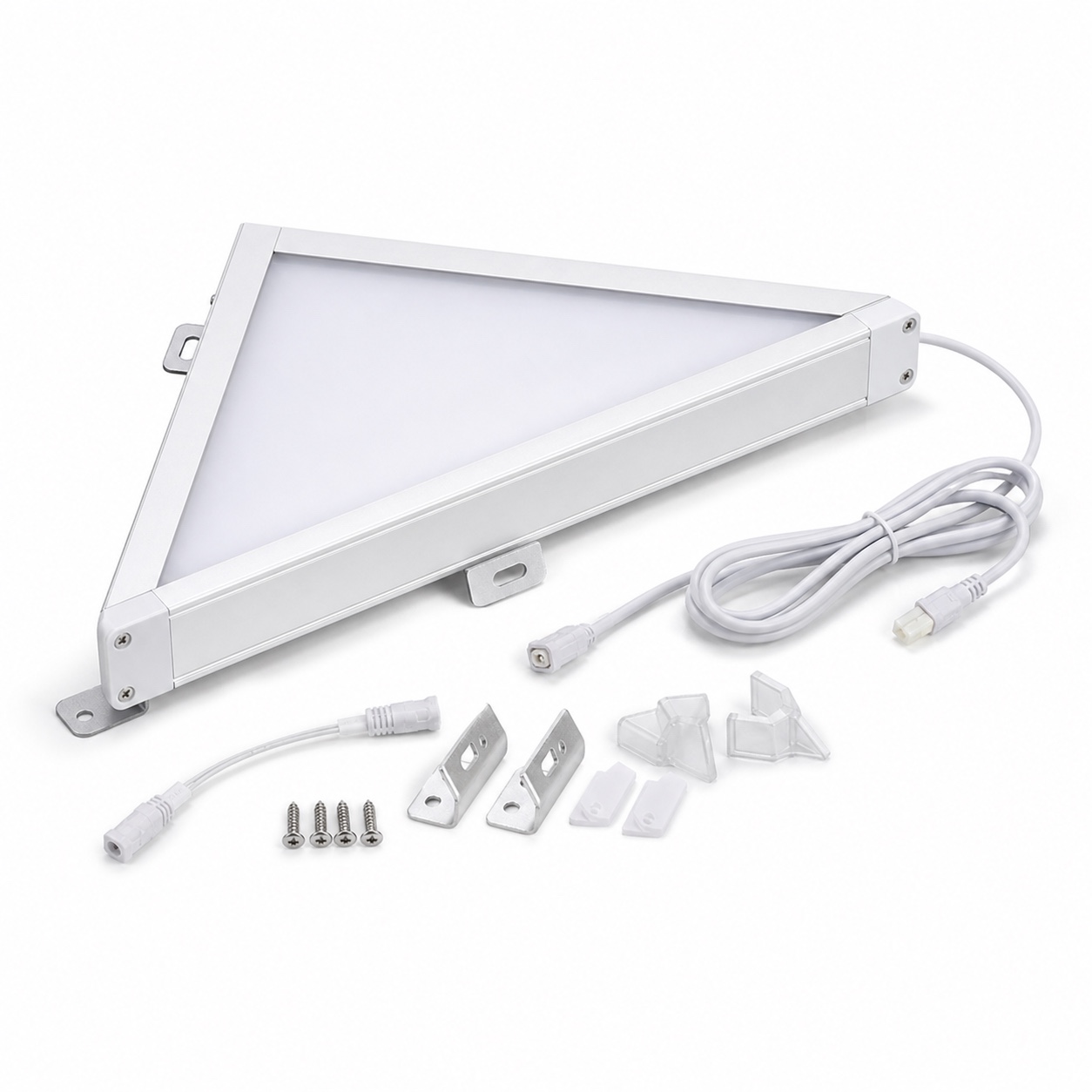 Triangular Corner Cabinet LED Light