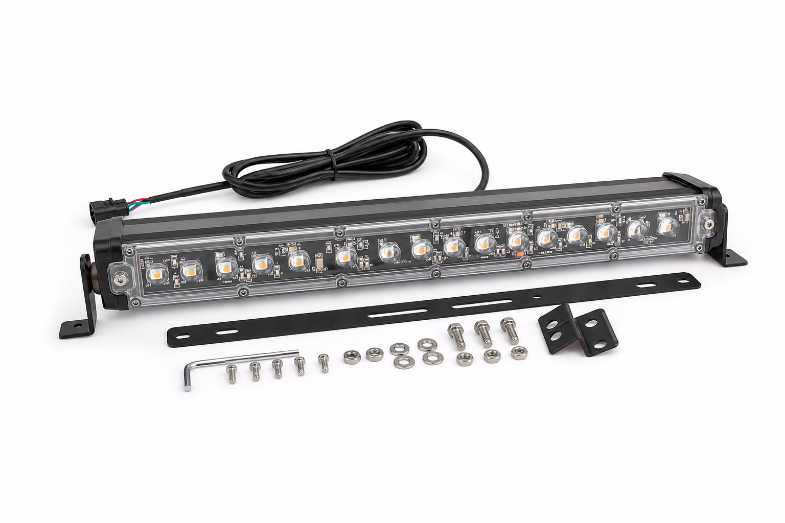Rigid Bar Clear Cover RGB Pixel Module