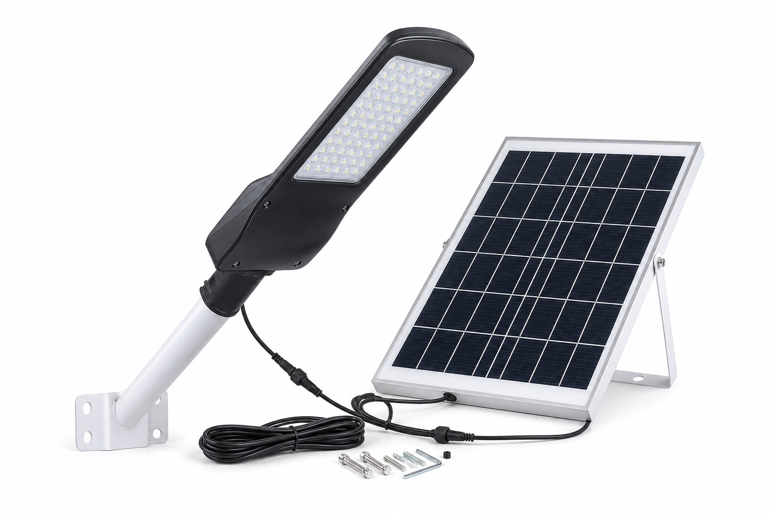 Street Light Arm Panel Solar Floodlight