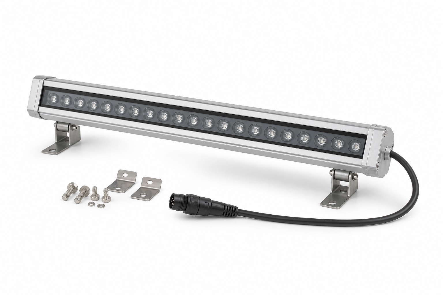 Silver Linear Bracket LED Wall Washer