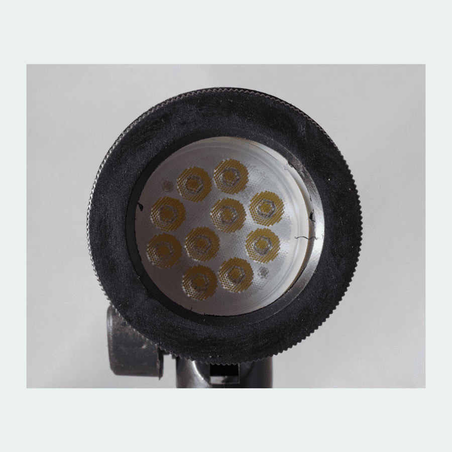 Compact clamp inspection LED lamp for close task work