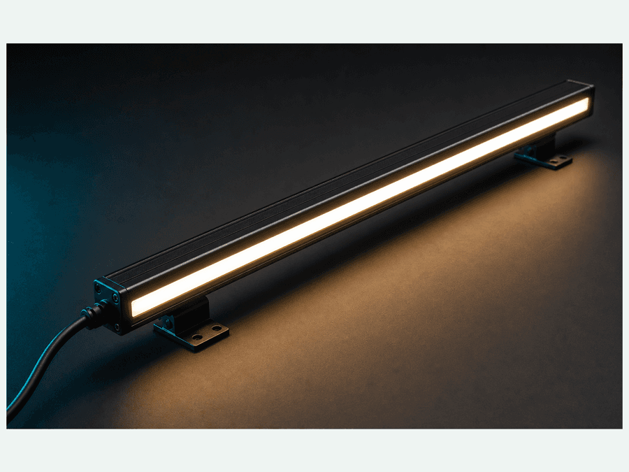 Linear under-cabinet LED bar kit with connectors