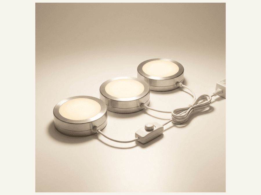 Rechargeable motion sensor cabinet LED light